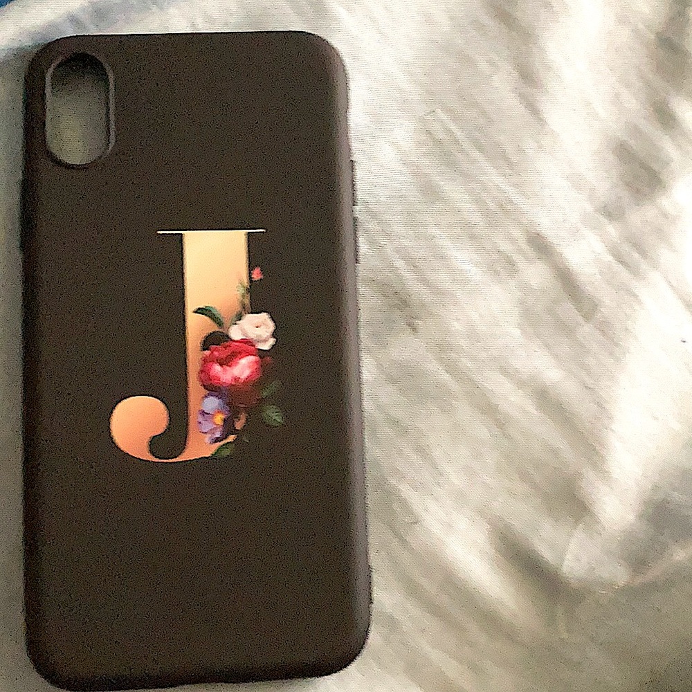 Phone case  Letter J